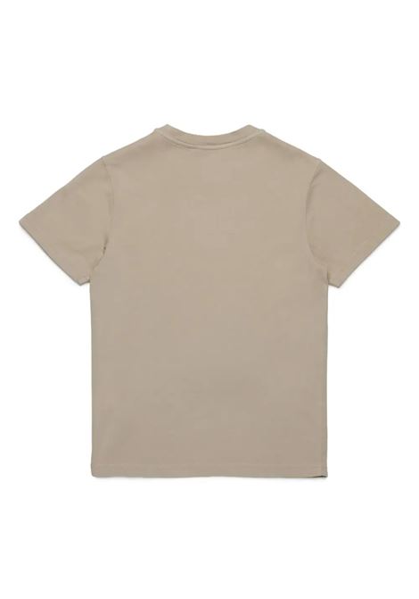 T-Shirt Taupe Con Logo e Foglia D'Acero DSQUARED2 KIDS | DQ2743-D0AC7DQ717